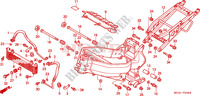 CADRE   RADIATEUR D'HUILE pour Honda CB 1100 X11 2000