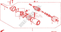 DEMARREUR pour Honda CB 1100 X11 2001
