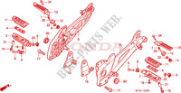 REPOSE PIED pour Honda CB 1100 X11 2001