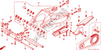 BRAS OSCILLANT (CBR900RR2,3) pour Honda CBR 954 RR 2002