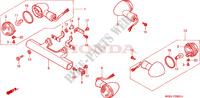 CLIGNOTANT pour Honda VT 1100 SHADOW C2 2000