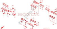 REPOSE PIED pour Honda VT 1100 SHADOW C2 2000