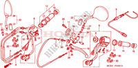COMMODO   LEVIER   CABLE pour Honda SHADOW VT 750 SPIRIT D 2001
