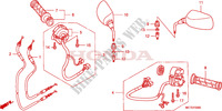 COMMODO   LEVIER   CABLE pour Honda SILVER WING 600 ABS 2006