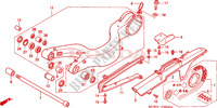 BRAS OSCILLANT pour Honda VFR 800 VTEC ABS 2005