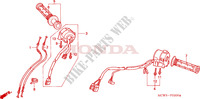 COMMODO   LEVIER   CABLE pour Honda VFR 800 VTEC ABS 2005