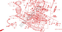 CULASSE(ARRIERE) pour Honda VFR 800 ABS INTERCEPTOR 2002