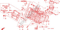 CULASSE(AVANT) pour Honda VFR 800 INTERCEPTOR 2002