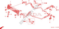 RADIATEUR D'HUILE pour Honda VFR 800 VTEC ABS 2005
