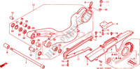 BRAS OSCILLANT pour Honda VFR 800 VTEC ABS 2006
