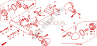 CLIGNOTANT pour Honda VTX 1300 S RETRO 2003