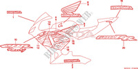 RAYURE(4) pour Honda CBR 600 RR 2005