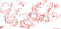 TETE DE FOURCHE (CBR600RR5/6) pour Honda CBR 600 RR 2005