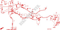 TUYAUTERIE FREIN ARRIERE(FJS400D9/FJS400A) pour Honda SILVER WING 400 2012