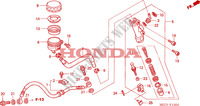 MAITRE CYLINDRE FREIN AR.(CB1300/F/F1/S) pour Honda CB 1300 TWO TONE 2003