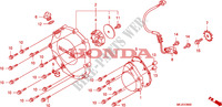 CARTER MOTEUR DROIT pour Honda CB 1300 S FAIRING 2007