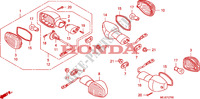 CLIGNOTANT pour Honda CB 1300 ABS FAIRING 2006