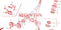 TE DE FOURCHE pour Honda CB 1300 ABS FAIRING 2006