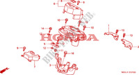 AMORTISSEUR DE DIRECTION pour Honda CBR 1000 RR FIREBLADE REPSOL 2005