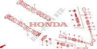 ARBRE A CAMES   SOUPAPE pour Honda CBR 1000 RR FIREBLADE REPSOL 2007
