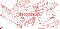BRAS OSCILLANT pour Honda CBR 1000 RR FIREBLADE REPSOL 2005