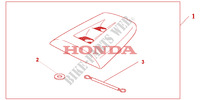 CAPOT DE SELLE pour Honda CBR 1000 RR FIREBLADE REPSOL 2005