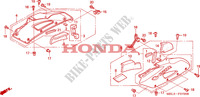 CARENAGE MILIEU  pour Honda CBR 1000 RR REPSOL 2005