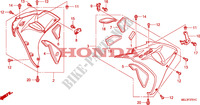 CARENAGE MILIEU  pour Honda CBR 1000 RR FIREBLADE HRC 2007