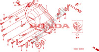CARTER MOTEUR DROIT pour Honda CBR 1000 RR FIREBLADE HRC 2007