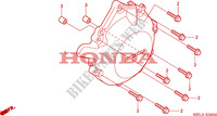 CARTER MOTEUR GAUCHE pour Honda CBR 1000 RR FIREBLADE 2005
