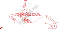 COMMANDE INJECTION D'AIR SOUPAPE(CBR1000RR4/5) pour Honda CBR 1000 RR FIREBLADE 2005