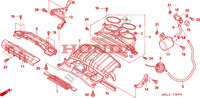 CONDUITE D'ADMISSION AIR/VALVE SOLENOIDE(CBR1000RR6/7) pour Honda CBR 1000 RR FIREBLADE 2007