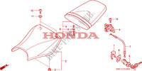 SELLE pour Honda CBR 1000 RR FIREBLADE HRC 2007