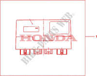 BOITIER ABS pour Honda CBR 1000 RR FIREBLADE BLACK 2010