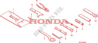 OUTIL pour Honda CBR 1000 RR FIREBLADE BLACK 2010