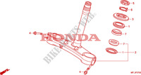 TE DE FOURCHE pour Honda CBR 1000 RR FIREBLADE TRICOLORE 2010