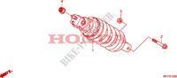 AMORTISSEUR ARRIERE pour Honda VT 1300 C ABS 2011