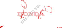 RETROVISEUR pour Honda VT 1300 C ABS 2011