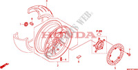 ROUE ARRIERE pour Honda VFR 1200 DCT 2011