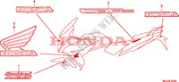 AUTOCOLLANTS pour Honda CBF 1000 F ABS 98HP 2011