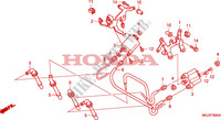 BOBINE D'ALLUMAGE pour Honda CBF 1000 F ABS 2011