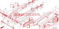 BRAS OSCILLANT pour Honda CBF 1000 F ABS 98HP 2011