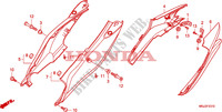 CARENAGES ARRIERE pour Honda CBF 1000 F 2011