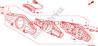 COMPTEUR pour Honda CBF 1000 F 2011