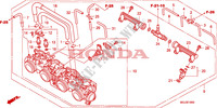 CORPS DE PAPILLON pour Honda CBF 1000 F ABS 98HP 2010