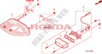 FEU ARRIERE pour Honda CBF 1000 F ABS 98HP 2010
