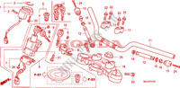 GUIDON   TE DE FOURCHE pour Honda CBF 1000 F ABS 98HP 2011