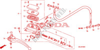 MAITRE CYLINDRE pour Honda CBF 1000 F ABS 98HP 2011