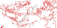 RADIATEUR pour Honda CBF 1000 F ABS 98HP 2010