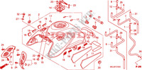 RESERVOIR A CARBURANT pour Honda CBF 1000 F ABS 2011